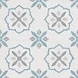 RO'MA NATURE - Carrelage effet Carreau ciment Moralis Bleu 22,3x22,3x0,9 cm Ventoril - Sol et mur intérieur (vendu par carton de 0,65 m²) - vignette