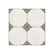 RO'MA NATURE - Carrelage Vintage Blanc et Noir Cabochon 45,2x45,2x0,95 cm Sorelia - Sol et mur intérieur (vendu par carton de 1,02 m²) - vignette