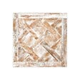 RO'MA NATURE - Carrelage Vintage effet Parquet Bois Blanc Vieilli Versailles 45x45x0,95 cm Virelno - Sol intérieur (vendu par carton de 1 m²) - vignette