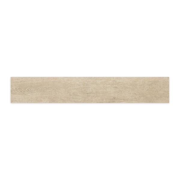 RO'MA NATURE - Carrelage effet Parquet Bois Clair 151x24x0,9 cm In&Out Lunerol - Sol et mur intérieur et Sol extérieur (vendu par carton de 1,09 m²) - large