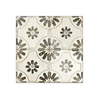 RO'MA NATURE - Carrelage Vintage effet Carreau ciment Noir 45x45x0,95 cm Selvara - Sol et mur intérieur (vendu par carton de 1 m²) - vignette