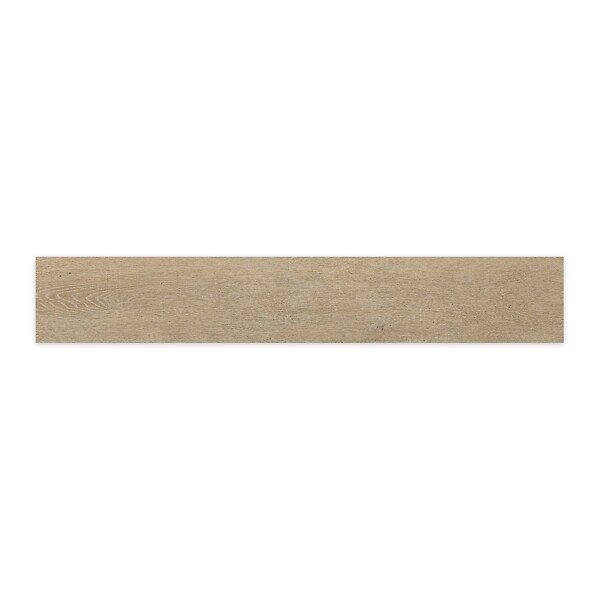 RO'MA NATURE - Carrelage effet Parquet Bois Brun Brut 151x24x0,9 cm In&Out Lunerol - Sol et mur intérieur et Sol extérieur (vendu par carton de 1,09 m²) - large