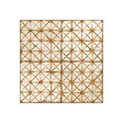 RO'MA NATURE - Carrelage Vintage effet Carreau ciment Orange 45x45x0,95 cm Byblos - Sol et mur intérieur (vendu par carton de 1 m²) - vignette
