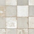 RO'MA NATURE - Carrelage Vintage effet Carreau ciment Gris Damier 45x45x0,95 cm Rosaria - Sol et mur intérieur (vendu par carton de 1 m²) - vignette