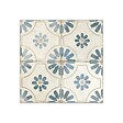 RO'MA NATURE - Carrelage Vintage effet Carreau ciment Bleu 45x45x0,95 cm Selvara - Sol et mur intérieur (vendu par carton de 1 m²) - vignette