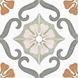 RO'MA NATURE - Carrelage effet Carreau ciment Florentis Vert 22,3x22,3x0,9 cm Soriel - Sol et mur intérieur (vendu par carton de 0,65 m²) - vignette