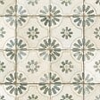 RO'MA NATURE - Carrelage Vintage effet Carreau ciment Vert 45x45x0,95 cm Selvara - Sol et mur intérieur (vendu par carton de 1 m²) - vignette