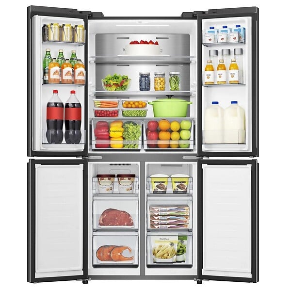 HISENSE - Réfrigérateur Américain 483l No Frost Noir - RQ5P470SAFE - large