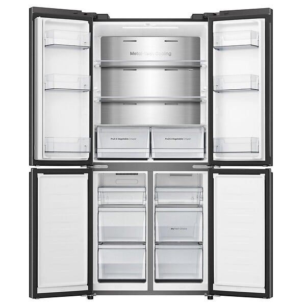 HISENSE - Réfrigérateur Américain 483l No Frost Noir - RQ5P470SAFE - large