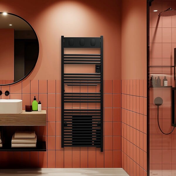 SAUTER - Sèche-serviettes Marapi 2 1750W Noir - large