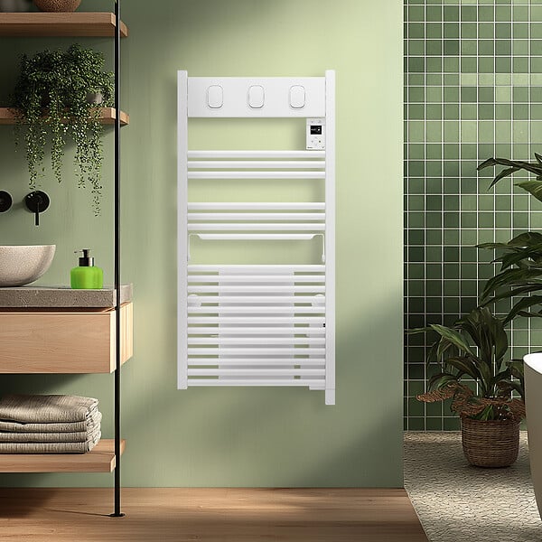 SAUTER - Sèche-serviettes Marapi 2 - Blanc - 1500W - large