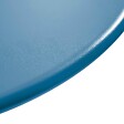 OVIALA - Ensemble table de jardin et 2 chaises en métal bleu pacific - Palavas - vignette