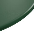 OVIALA - Ensemble table de jardin et 2 fauteuils en métal vert forêt - Palavas - vignette
