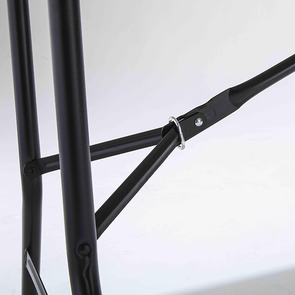 OVIALA - Table de jardin pliante 8 places Blanc - 180cm x 74cm x 74cm - REKKEM - large