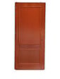 GD MENUISERIES - Porte d'entrée Bois Pleine Safran, H215 x L90 cm Côte Tableau p.Droit (Poignée, Barillet ref N158RPL -IN158RCI) - vignette