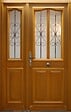 GD MENUISERIES - Porte d'entrée Bois Tiercée Carole H215xL140 cm Côte Tableau p.Droit, (Poignee, Barillet ref IN158RPL2 - IN303NEW) - vignette