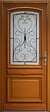 GD MENUISERIES - Porte d'entree Bois vitree, Curcuma, H215 x L80 cm Côte Tableau p.Gauche, (Poignee, Barillet ref IN158RPL2 - IN303NEW) - vignette