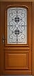 GD MENUISERIES - Porte d'entrée Bois Vitrée Adele, H215 x L90 cm Côte Tableau p. Gauche (Poignee, Barillet ref 010403RFP) - vignette