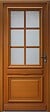 GD MENUISERIES - Porte d'entrée Bois vitrée, Cumin, H215 x L90 cm Côte Tableau p.Gauche - vignette