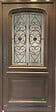 GD MENUISERIES - Porte d'entrée Bois Vitrée Adrien Gris Quartz, H215 x L90 cm Côte Tableau p.Droit (Poignee, Barillet ref 010403RFP) - vignette