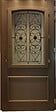 GD MENUISERIES - Porte d'entrée Bois Vitrée Adrien Gris Quartz, H215 x L90 cm Côte Tableau p. Gauche (Poignee, Barillet ref 010403RFP) - vignette