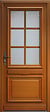 GD MENUISERIES - Porte d'entrée Bois vitrée, Cumin, H215 x L90 cm Côte Tableau p.Droit - vignette