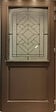GD MENUISERIES - Porte d'entrée Bois Vitrée Elodie Gris Quartz, H215 x L90 cm Côte Tableau p. Gauche (Poignee, Barillet ref 010403FP) - vignette