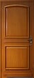 GD MENUISERIES - Porte d'entrée Bois Pleine Garnier, H215 x L80 cm Côte Tableau p.Gauche (Poignée, Barillet ref 010403FP) - vignette