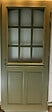 GD MENUISERIES - Porte d'entrée Bois Vitrée Andore Vert Gris Olive, H215 x L80 cm Côte Tableau p, Gauche, (Poignée, Barillet ref N158RPL -IN158RCI) - vignette