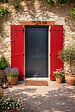 GD MENUISERIES - Porte d'entrée Bois Pleine Elina, H215 x L90 cm Côte Tableau p.Gauche (Poignée, Barillet ref 010403FP) - vignette