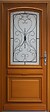 GD MENUISERIES - Porte d'entrée Bois vitrée, Curcuma, H215 x L90 cm Côte Tableau p.Gauche - vignette