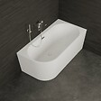 SPALINA - Baignoire Ilot Capri 150 droite blanche 150 x72 x58 cm, by SPALINA - vignette