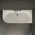 SPALINA - Baignoire Ilot Capri 170 droite noire + robinetterie noire mate 170 x76 x58 cm, by SPALINA - vignette