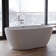 SPALINA - Baignoire Ilot Samba 160 blanche 160 x79 x58 cm, by SPALINA - vignette