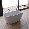 SPALINA - Baignoire Ilot Samba 160 blanche 160 x79 x58 cm, by SPALINA - vignette