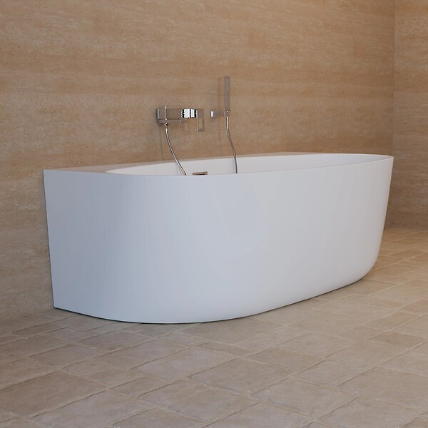 SPALINA - Baignoire Semi-îlot Murale Magic 170 Blanche 170 X88 X58 Cm, By Spalina - large