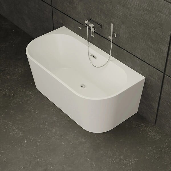 SPALINA - Baignoire Ilot Naos 150 blanche 150 x69 x58 cm, by SPALINA - large