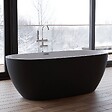 SPALINA - Baignoire Ilot Samba 170 noire 170 x81 x58 cm, by SPALINA - vignette
