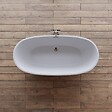 SPALINA - Baignoire Ilot Samba 170 noire 170 x81 x58 cm, by SPALINA - vignette