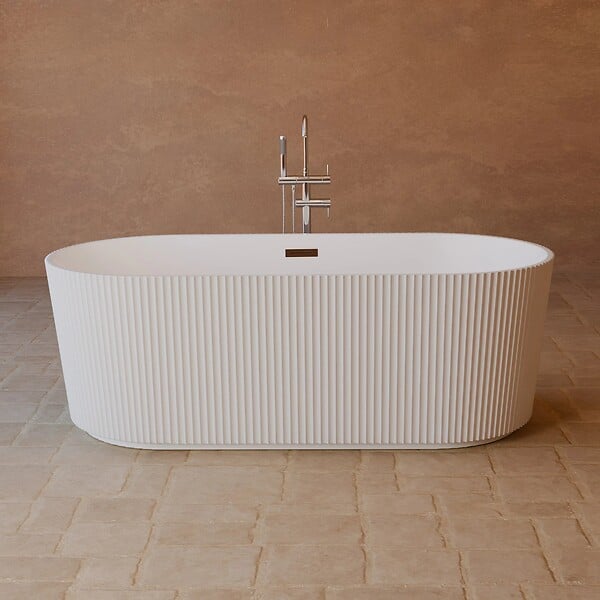 SPALINA - Baignoire Ilot Indigo 168 blanche 168 x80 x58 cm, by SPALINA - large