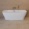 SPALINA - Baignoire Ilot Velvet 180 blanche 170 x75 x58 cm, by SPALINA - vignette