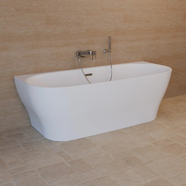 SPALINA - Baignoire Ilot Velvet 180 blanche 170 x75 x58 cm, by SPALINA - large