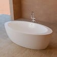SPALINA - Baignoire îlot Ovale Pearl 180 Blanche 180 X95 X58 Cm, By Spalina - vignette