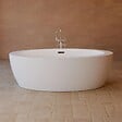 SPALINA - Baignoire îlot Ovale Pearl 180 Blanche 180 X95 X58 Cm, By Spalina - vignette