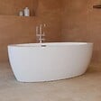 SPALINA - Baignoire îlot Ovale Pearl 180 Blanche 180 X95 X58 Cm, By Spalina - vignette