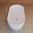 SPALINA - Baignoire îlot Ovale Komodo 170 Blanche 170 X80 X58 Cm, By Spalina - vignette