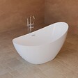 SPALINA - Baignoire Ilot Loona 150 blanche 150 x80 x80 cm, by SPALINA - vignette