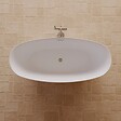 SPALINA - Baignoire îlot Ovale Exquise 160 Blanche 160 X73 X67 Cm, By Spalina - vignette