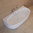 SPALINA - Baignoire Ilot Magic 180 blanche 180 x88 x58 cm, by SPALINA - vignette