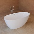 SPALINA - Baignoire Ilot Kelly 150 blanche 150 x80 x58 cm, by SPALINA - vignette